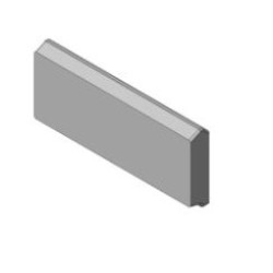 Žárobetonová deska - černá boční, pravá KV IMPRESSION R 3g L 63.51.38.16 